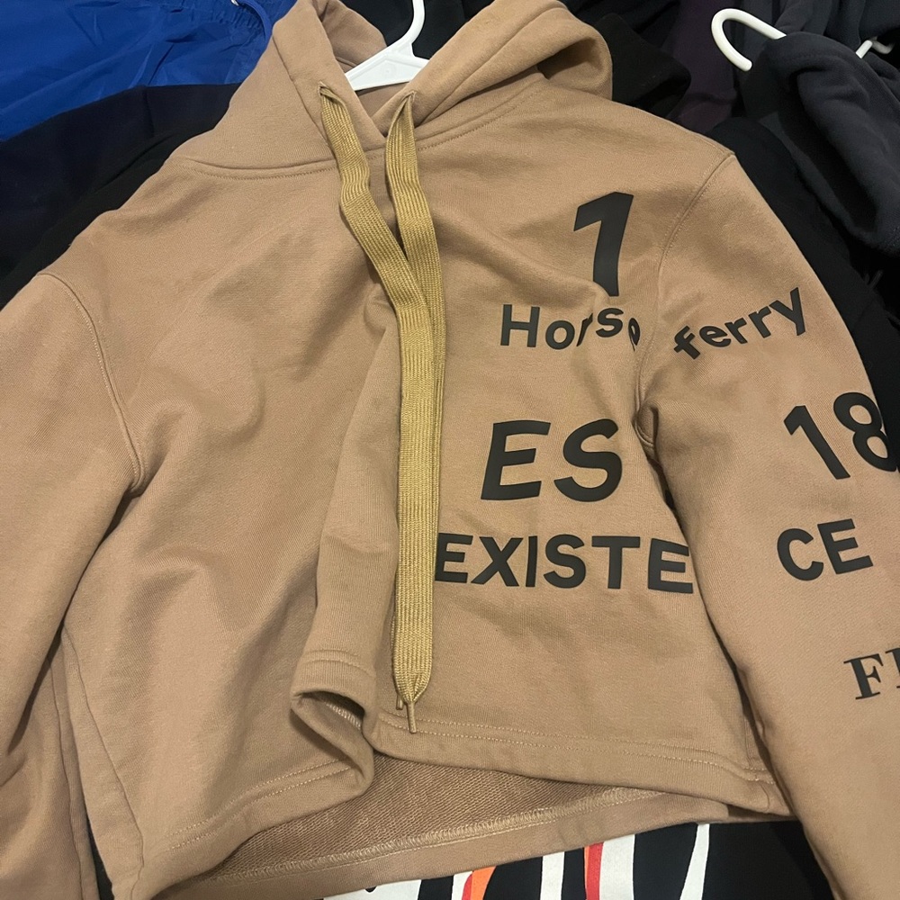 Burberry hoodie XS